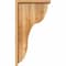 Ekena Millwork Carmel Rough Sawn Corbel w/Backplate, Western Red Cedar, 6"W x 14"D x 26"H COR06X14X26CAR01RWR - alternate 3